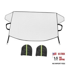 Car Magnetic Windshield Snow Cover, 4-Layer Vehicle Windshield Protection