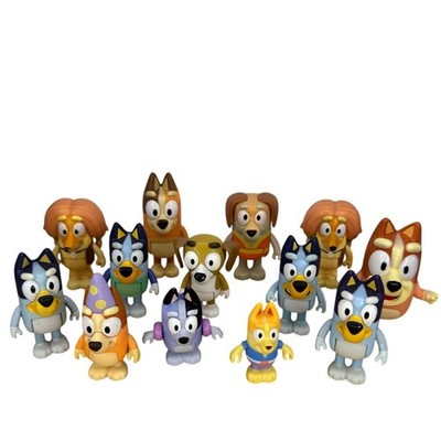 Bluey & Friends Playset Muffin Bingo Coco Rusty Bartleby Chili Socks Moose Toys 
