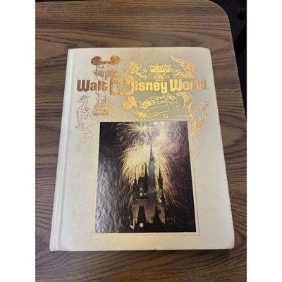 Walt Disney World Hardcover Souvenir Book Circa 1989 Vintage