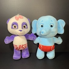Word Party 7" Peluche Paquete Lulu y Bailey Jim Henson Netflix 2017 Lote de 2 Difícil de Encontrar