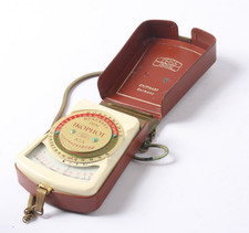 Vintage Zeiss Ikon Ikophot Light Meter - Original Case - Working (no diffuser)