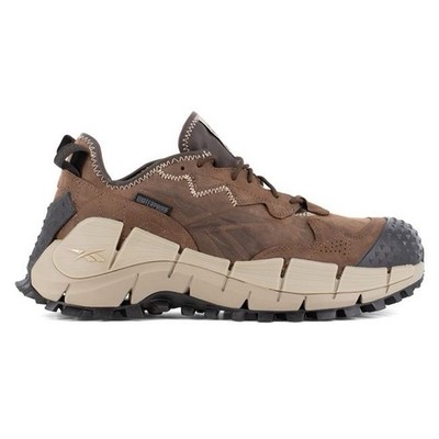 Reebok Zig Kinetica Edge II Work Boots Brown Hiking Waterproof Mens 10 TRB3020