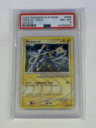 2009 Pokemon Platinum - Arceus Holo #AR6 - PSA 8 🔥🔥 Legendary 💎💎