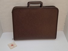 Vintage Stebco Tufide Portfolio Binder With Retractable Handles Made In The Usa