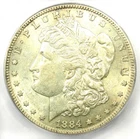 1884-S Morgan Silver Dollar $1 Coin - Certified ICG MS60  (UNC MS) - Rare Date!
