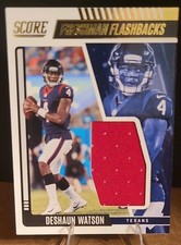 Panini 2022 Score Freshman Flashbacks Relic Deshaun Watson Texans #FF28