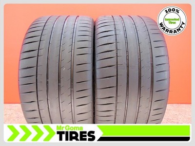 2 MICHELIN PILOT SPORT 4S T2 ACOUSTIC 295/30ZR21 USED TIRES 7.7/32 TREAD 2953021