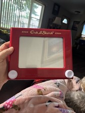 Magic ETCH A SKETCH Screen Red Model No: 33700 Red Working