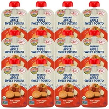 Earth's Best Organic Baby Food Pouches, 6 Months, 3.5 Ounce Pack of 12 