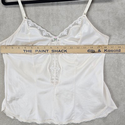 Camisole Lingerie Vintage Adonna Pour J.C. Penny – Femme Taille 36 – Blanc