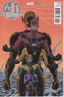 Age of Ultron Nr 10 AI Marvel Comic 2013  1:50 Variant Cover