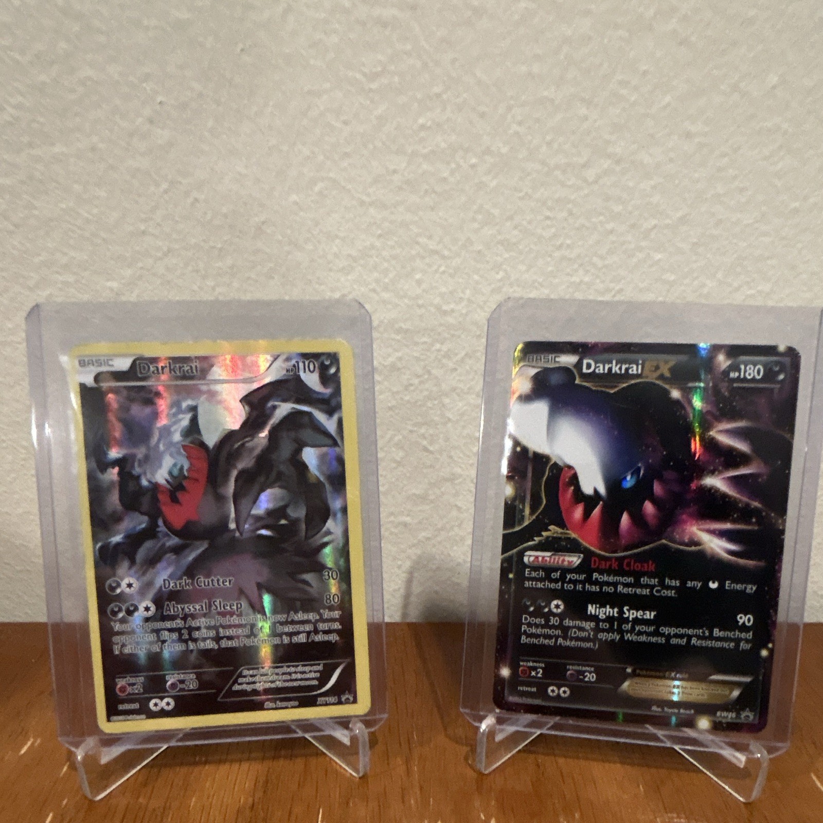 Nintendo Pokemon TCG BW Promo Darkrai BW46 Holo & Darkrai EX BW73 English (2)
