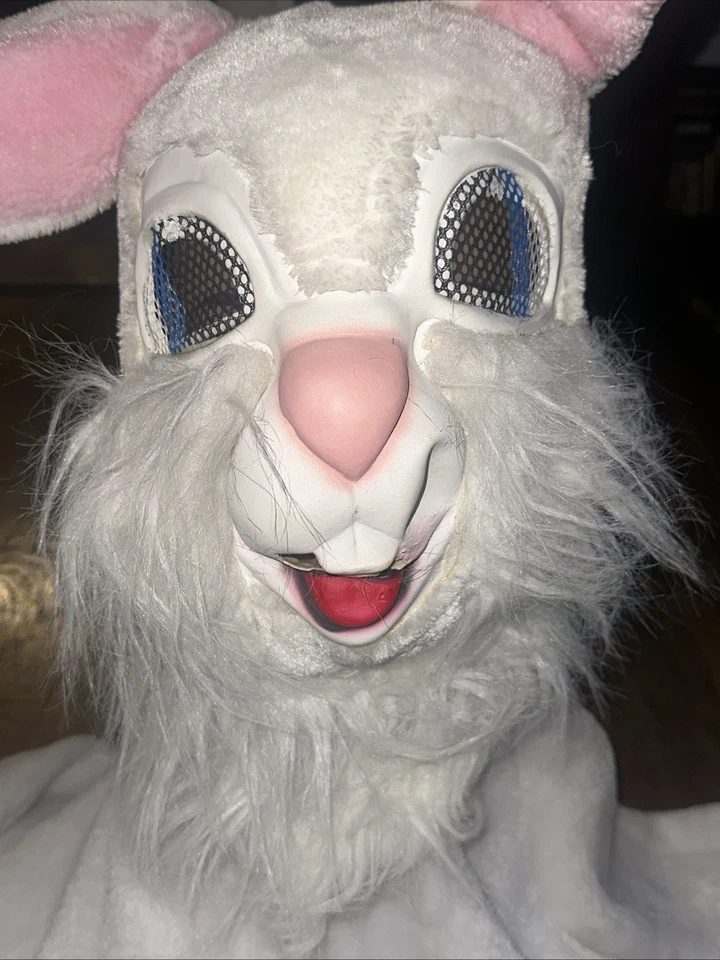 Disfraz de Conejito Adulto Conejo Disfraz de Halloween Talla Única Plus Foto 3 de 4