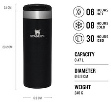 Stanley AeroLight Transit Mug 16 oz 0.47L Insulated Hot Cold Travel Cup NEW
