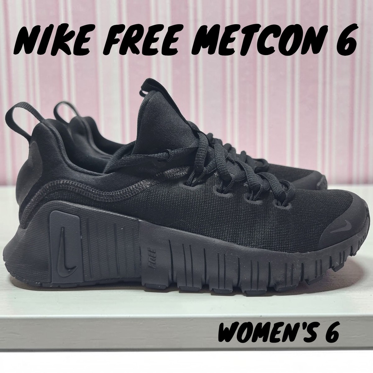 Nike Free Metcon 6 Black/Anthracite / FJ7126-003 New Size 12W/ 10.5 Men\'s Fitness shoes Nike FREE METCON 6 - Top4Running.com main image 2