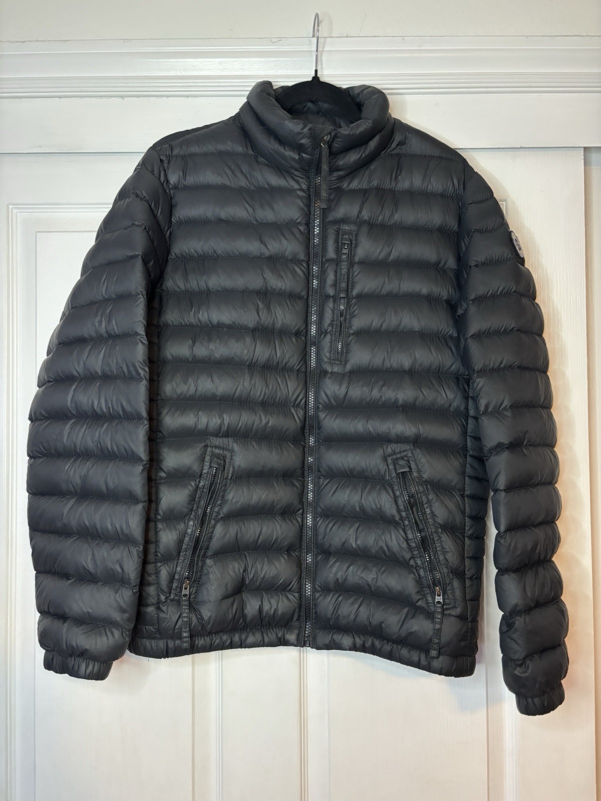 Abercrombie Lightweight Down Windproof Puffer Jac… - image 7