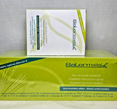 SALERM Vital Hair Structure Vitalizing Lotion ampollas 32 Vials ( total 8 boxes)
