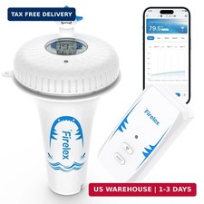 WiFi Pool Thermometer Wireless with App Remote, Easy Read Smart Thermometer Floa