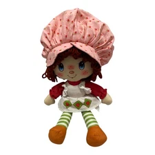 Strawberry Shortcake Classic Plush Doll 15” Cloth Rag Doll Yarn Hair 2021