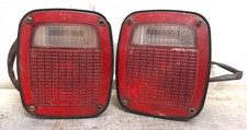 1991-1997 Jeep Wrangler Yj Tj Taillights Tail Light Pair Oem Both Sides Freeship