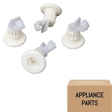 0196843-AG Para Lavavajillas GE Juego de 4 Ruedas Rodillo Estante Superior Parte # Modelo