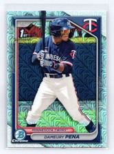 Dameury Pena 2024 Bowman Chrome Mega Box Baseball Prospects Mojo #BCP-167 (RC)