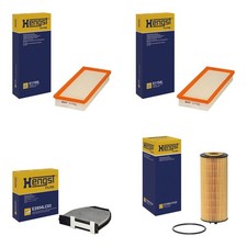 HENGST FILTER-PAKET passend f&uuml;r MERCEDES CLS X/C 218 E KLASSE W/S212 408-585PS