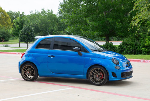 2018 Fiat 500 Laser Blue, Abarth Performance, Turbocharged