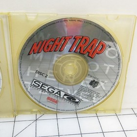 Night Trap Sega CD Video Game - Discs Only