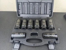 #bm646 CAL VAN TOOLS 976 12-POINT METRIC IMPACT AXLE NUT SOCKET SET