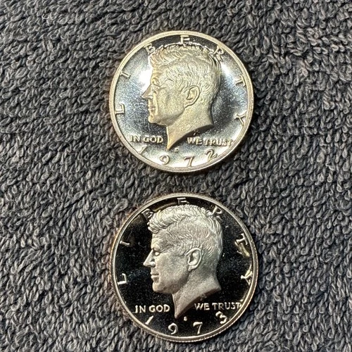 Kennedy Halves S-Mint Proof (2) 1972/1973