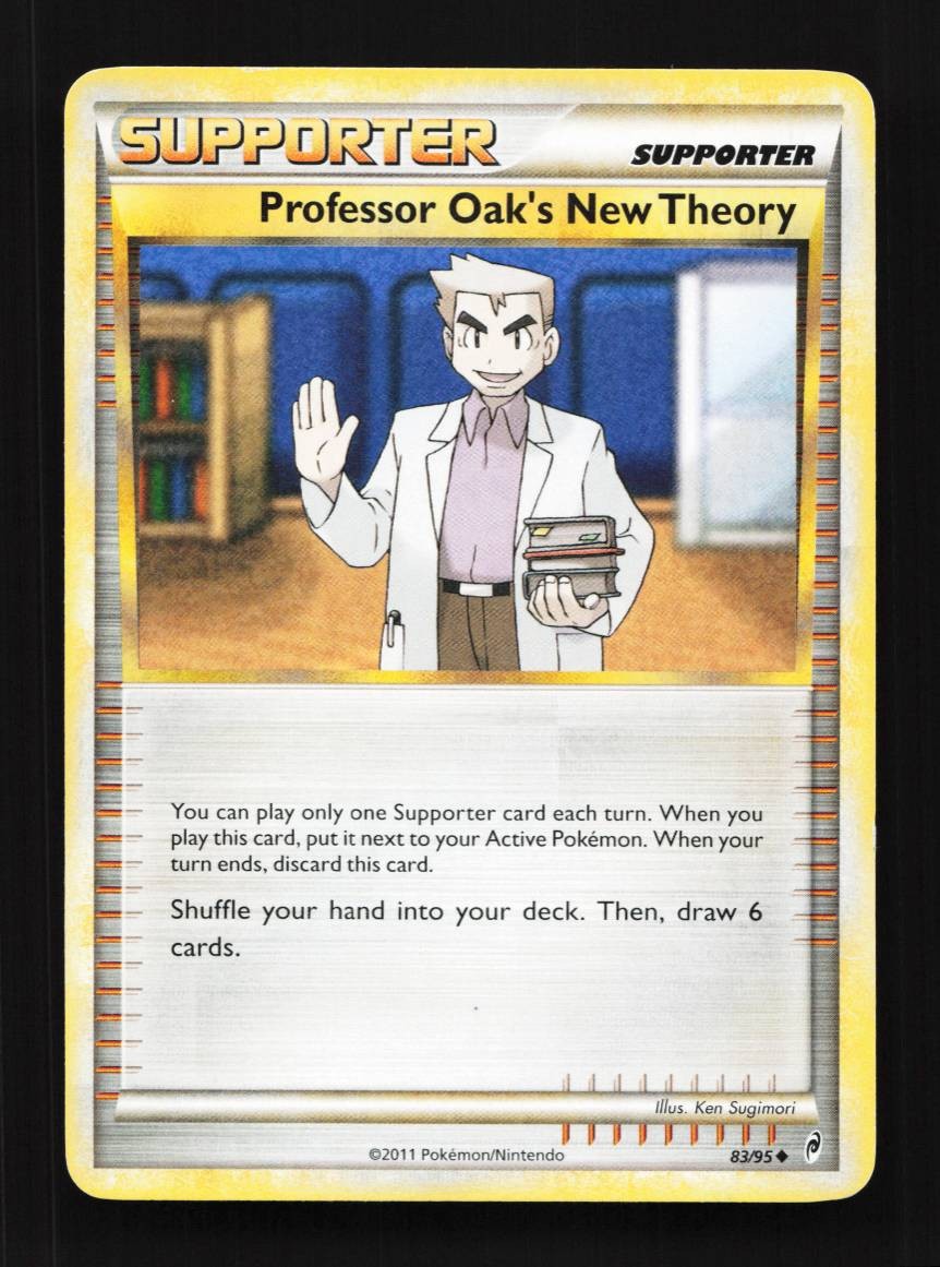 Professor Oak's New Theory 83/95 HP Call of Legends English Pokemon Card TCG