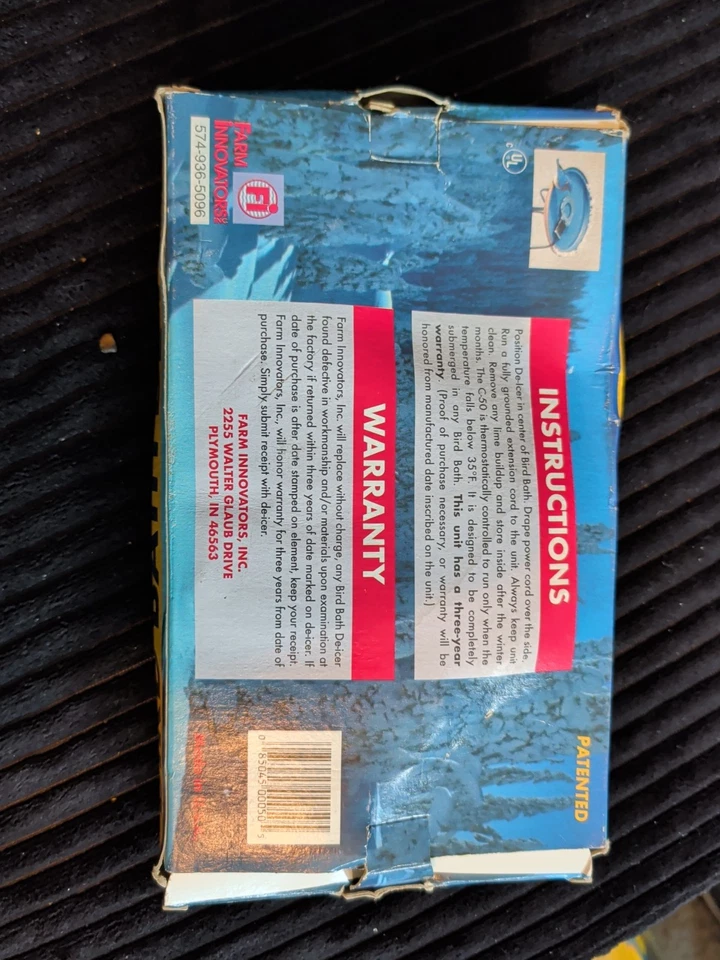 Espremedor de banho elétrico submersível para pássaros C-50 150 Watts - Imagem 3 de 4