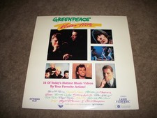 Greenpeace Video Hits Laserdisc LD 1986 GEORGE HARRISON BEATLES - EX