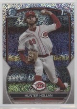 2023 Bowman Draft Chrome Sparkle Refractor Hunter Hollan #BDC-59 6fs