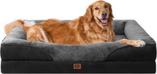 Orthopedic Memory Foam XL Dog Bed with Waterproof Liner  Washable Cover