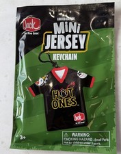 Jack In The Box Hot Ones Mini Jersey Keychain Limited Edition Sealed New