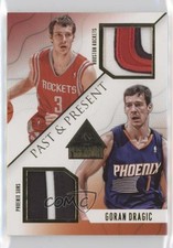 2014-15 Panini Paramount Past & Present Jerseys Prime 15/25 Goran Dragic #17 2w5