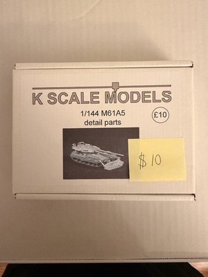 K Scale Models 1:144 M61A5 Detail Parts Model Kit Accessories for Scale Modeling