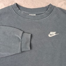 Nike Sportswear Club Fleece Crewneck Sweatshirt Teal Blue Big Youth XL Kids Girl
