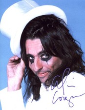 Alice Cooper SINGER autograph, IP signed photo