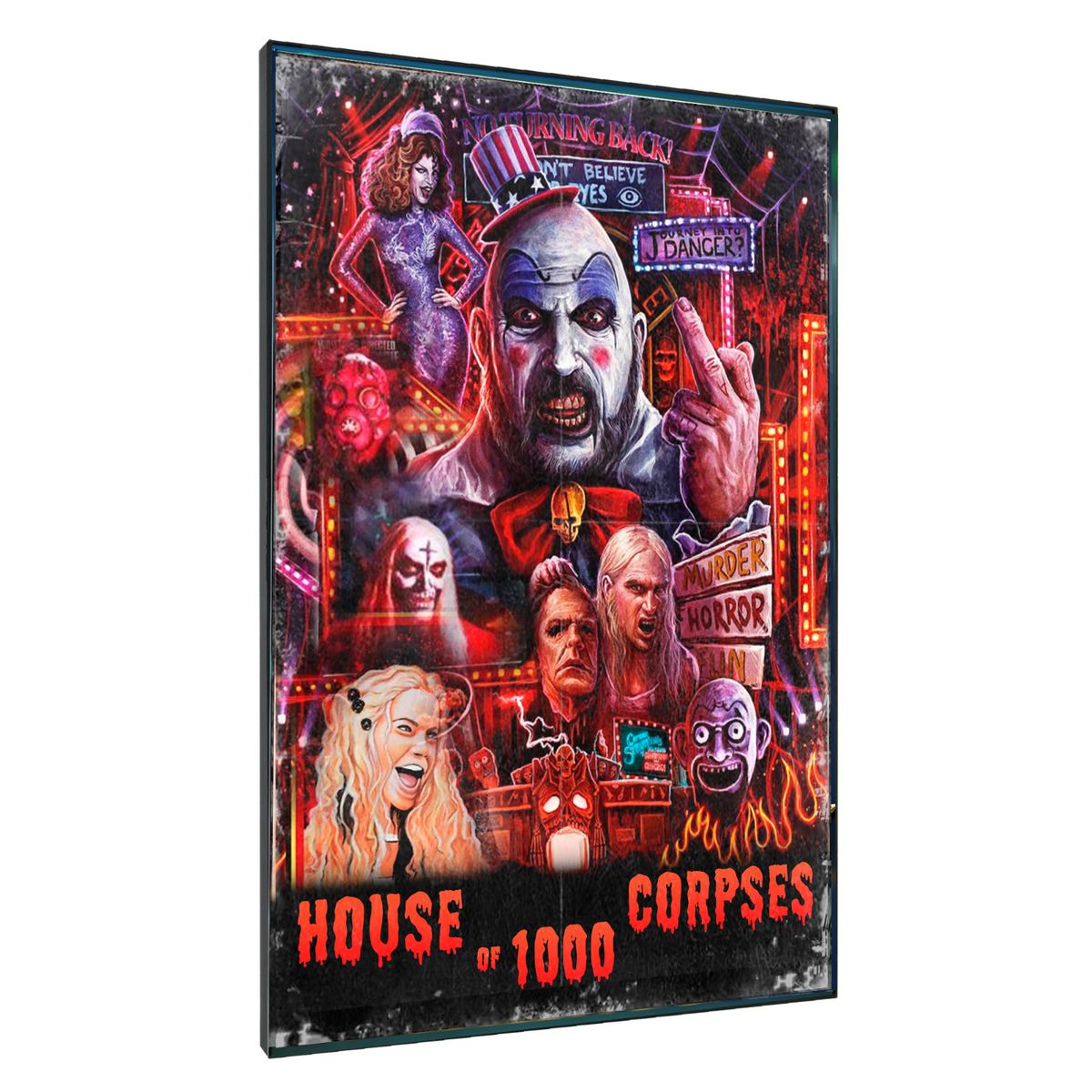 House of 1000 Corpses Poster 11 X 17” Captain Spaulding Rob Zombie