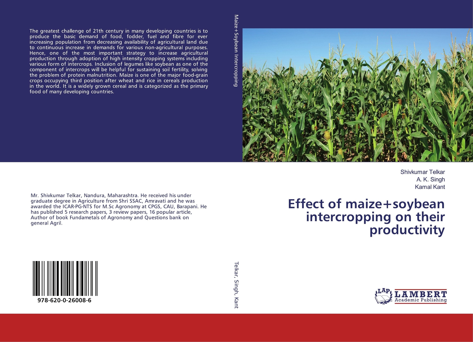 Thumbnail - Effect Of Maize+soybean Intercropping On Their Productivity | Telkar