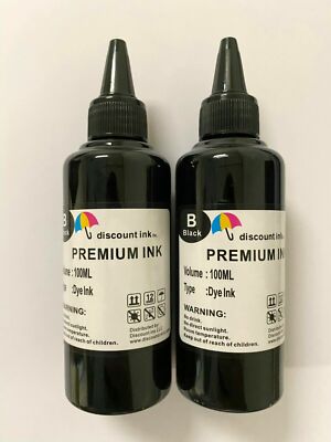 2x100ml Refill ink for HP 65 65XL 