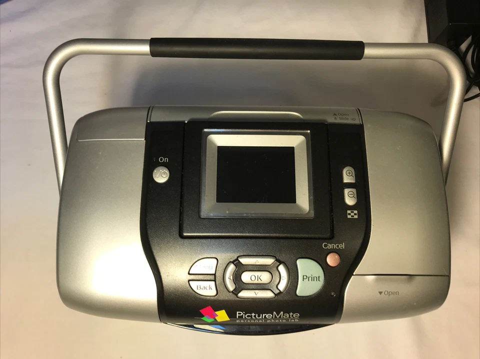 EPSON PictureMate Personal Photo Lab Deluxe Viewer Edition ONLY PARTIALLY TESTED - Image 3 of 4