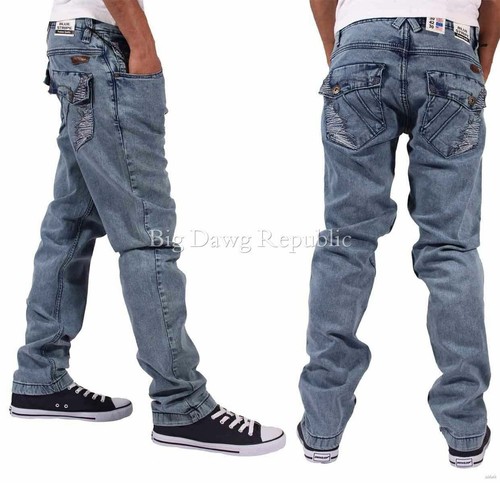 Peviani Men's Urban Denim Rock Star 