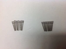 20 Watch Stem Extender/Extensions  0.9MM and 0.7MM 10pec each Stainlees steel 