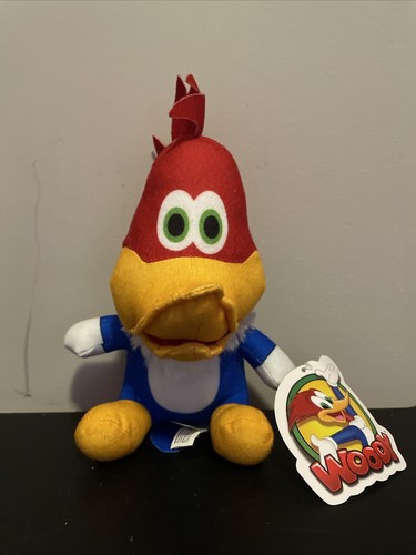Rare XL Woody Woodpecker 20” Plush Stuffed Doll Universal Studios