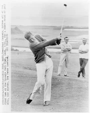 8" x 10"1963  President John F. Kennedy,JFK,Playing Golf