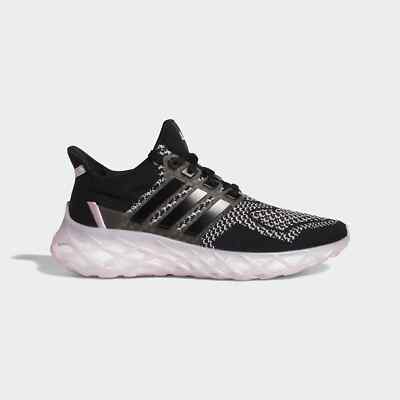 ADIDAS ULTRABOOST WEB DNA WOMEN SIZE 6.0 & 7.0 CORE BLACK & PINK NEW RARE COMFY